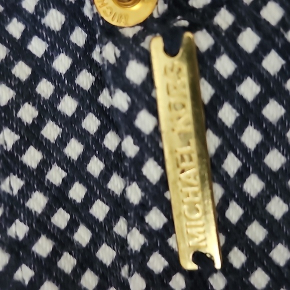 Michael Kors pull on pattern pants black and white size large - Picture 5 of 5